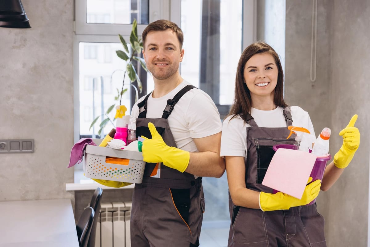 Professionelle Büroreinigung in Lochhausen mit moderner Reinigungsausrüstung